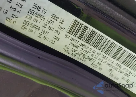 2016 Jeep Grand Cherokee Limited из США, поврежденный, VIN 1C4RJEBG6GC306561